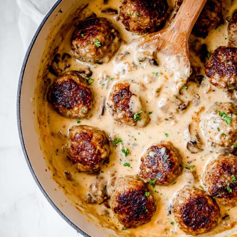 Homemade Swedish Meatballs Recipe