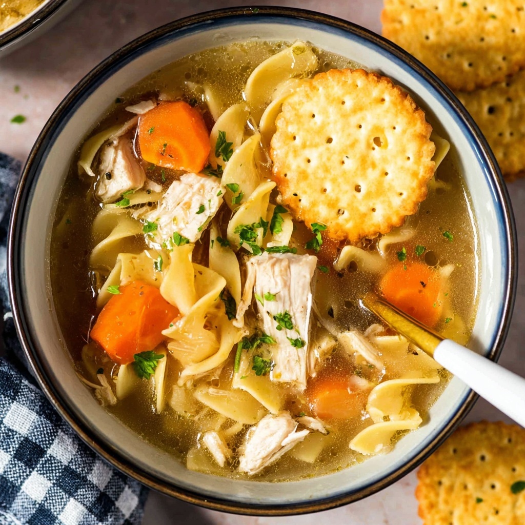 Turkey Noodle Soup Recipe - Recipe Image