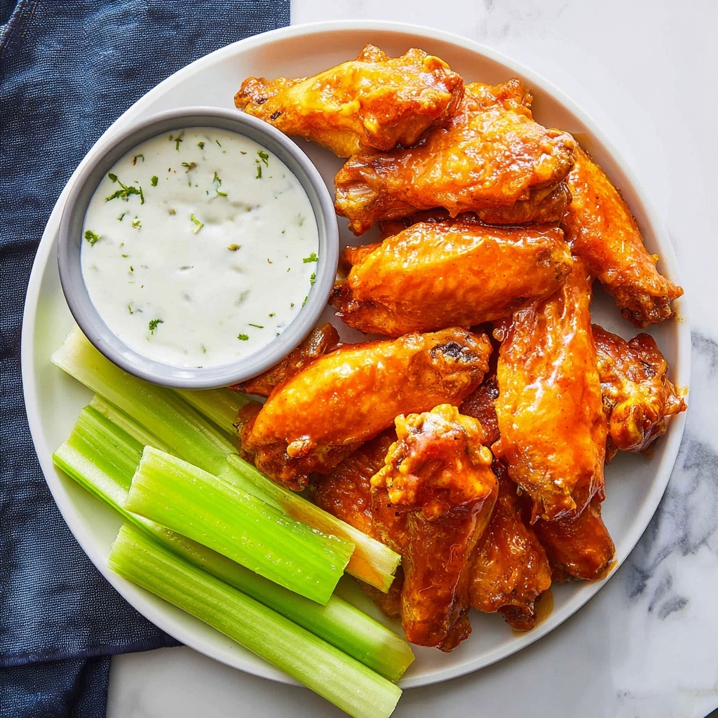 Air Fryer Buffalo Chicken Wings Recipe - Recipe Image