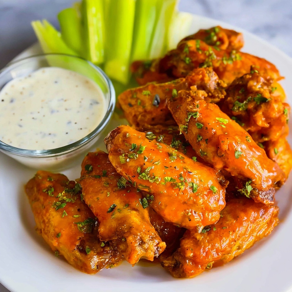 Crockpot Buffalo Chicken Wings Recipe - Recipe Image
