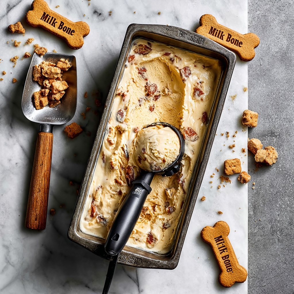 Peanut Butter Bacon Puppy Ice Cream Recipe - Recipe Image