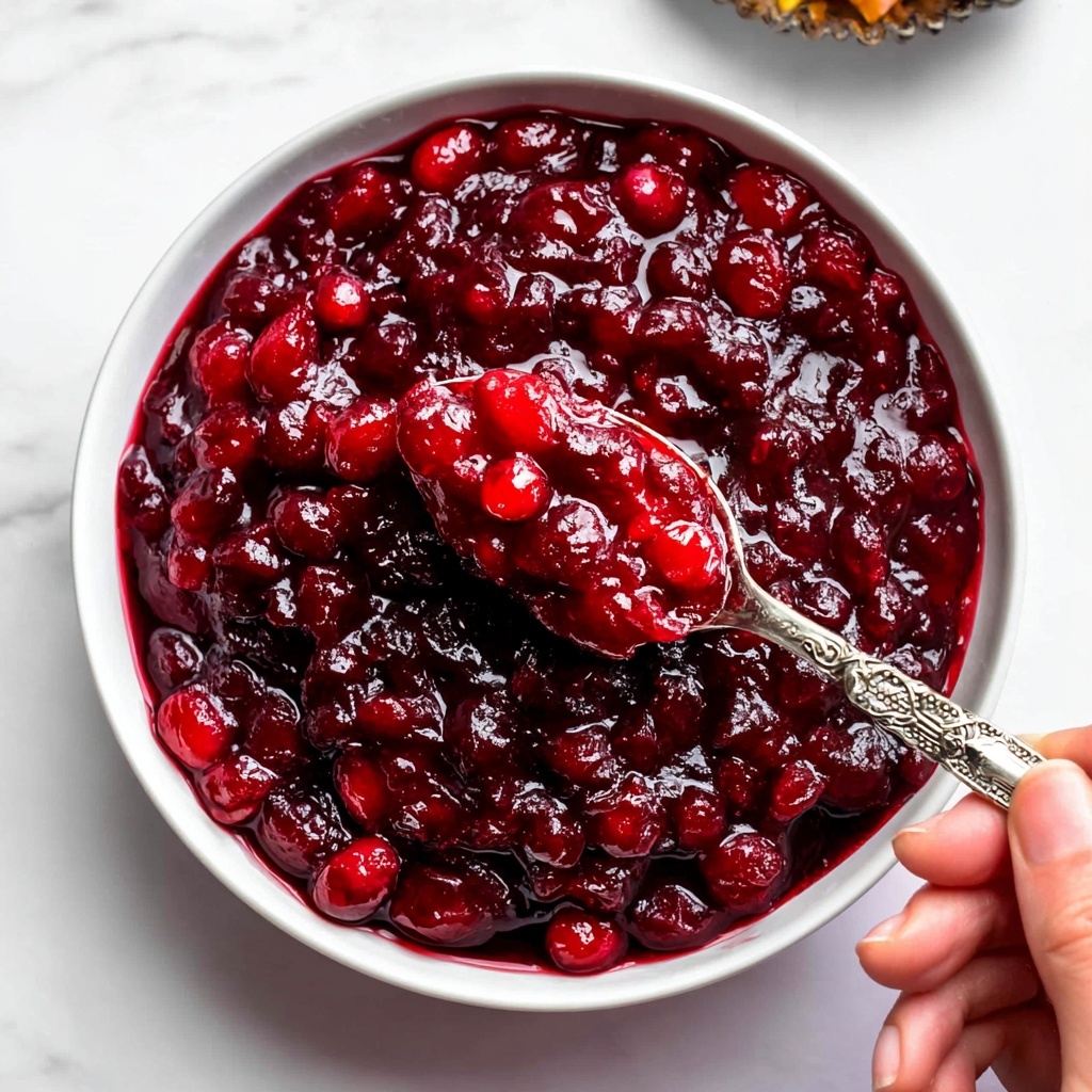Cranberry Orange Sauce with Cinnamon Recipe - Recipe Image