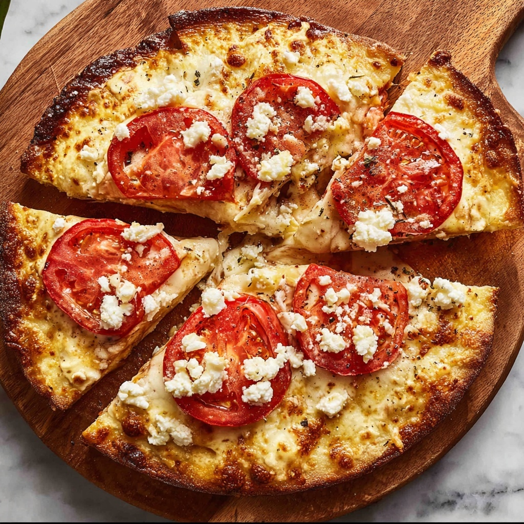 White Pizza Recipe (Mellow Mushroom Copycat) Recipe - Recipe Image