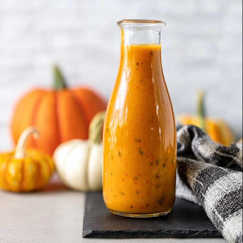 Maple Pumpkin Autumn Salad Dressing Recipe - Recipe Image