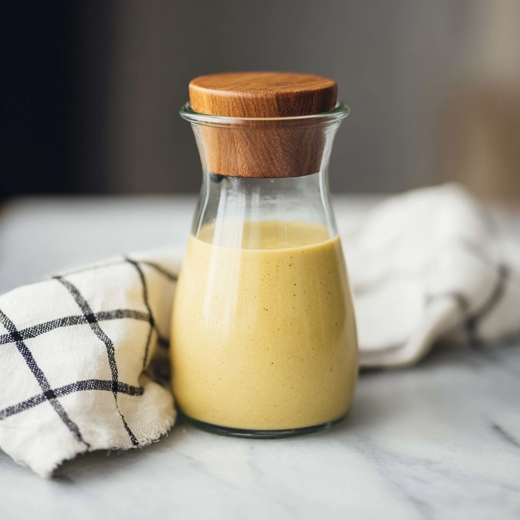 Homemade Honey Mustard Dressing and Dipping Sauce Recipe - Recipe Image