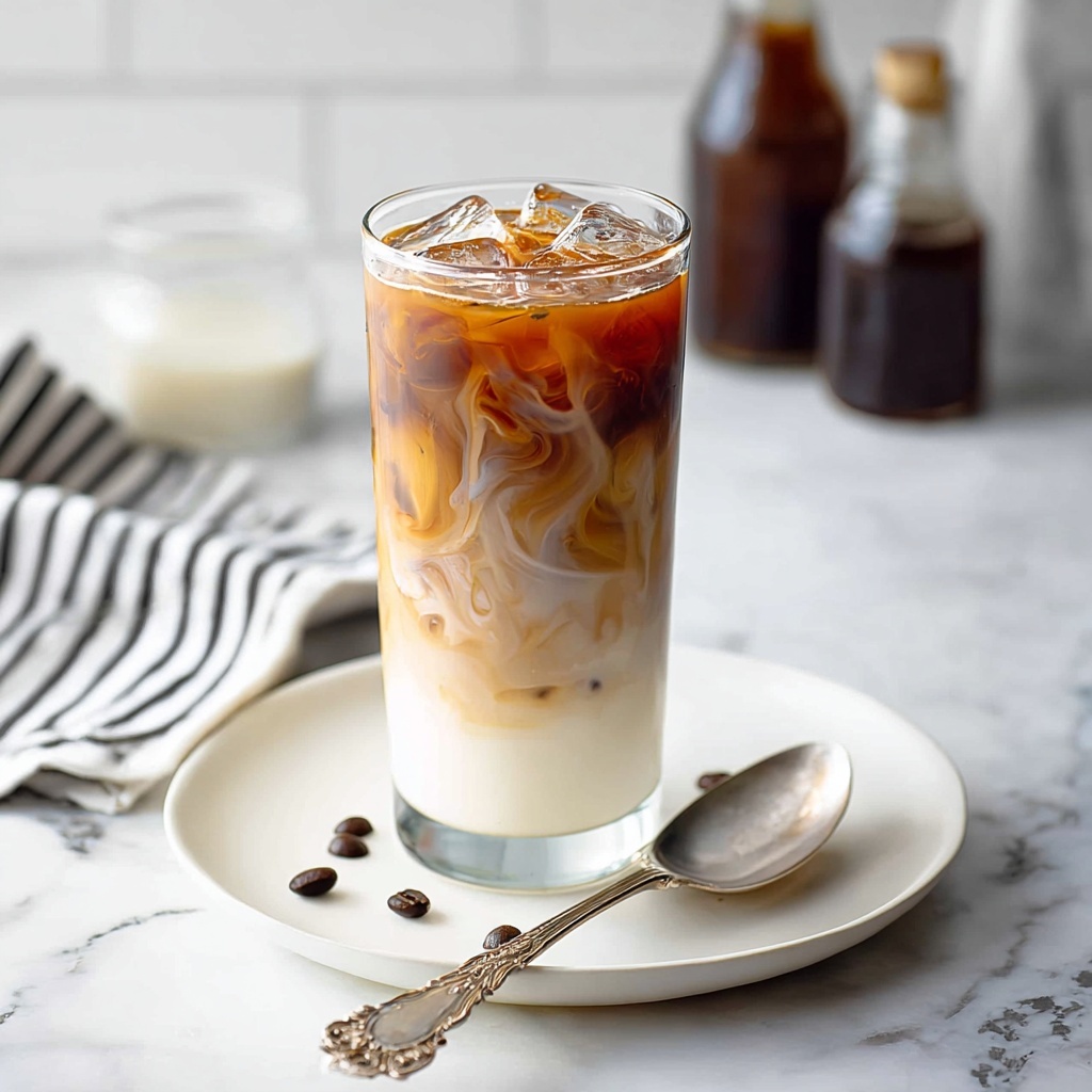 How to Make an Iced Caramel Macchiato Recipe - Recipe Image