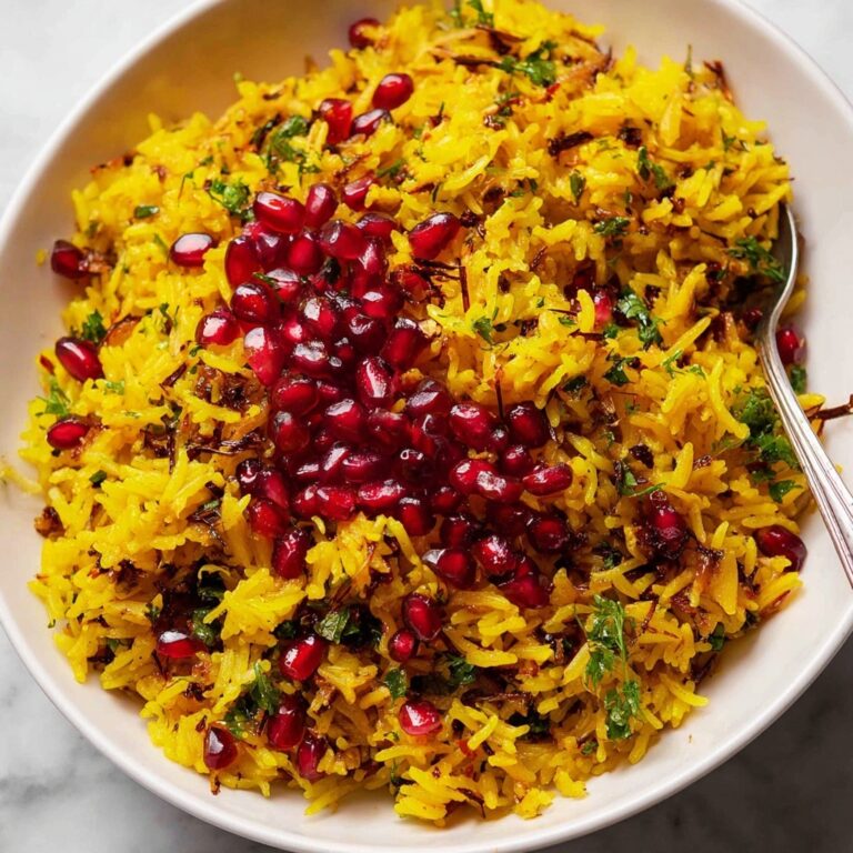 Jewelled Rice Pilaf with Cranberries, Apricots, and Pistachios Recipe