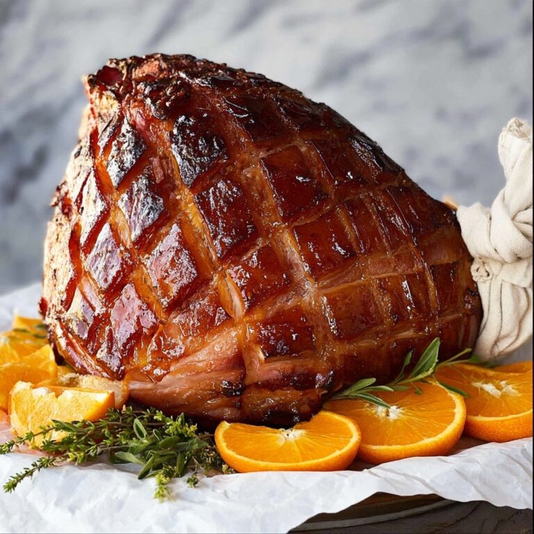 Maple Glazed Ham Recipe