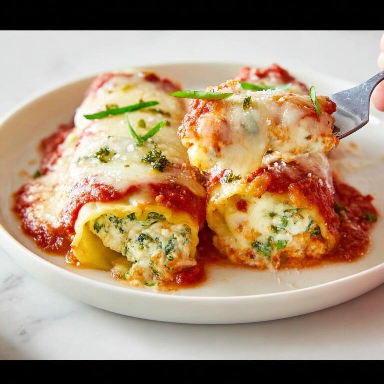 Spinach Ricotta Cannelloni Recipe