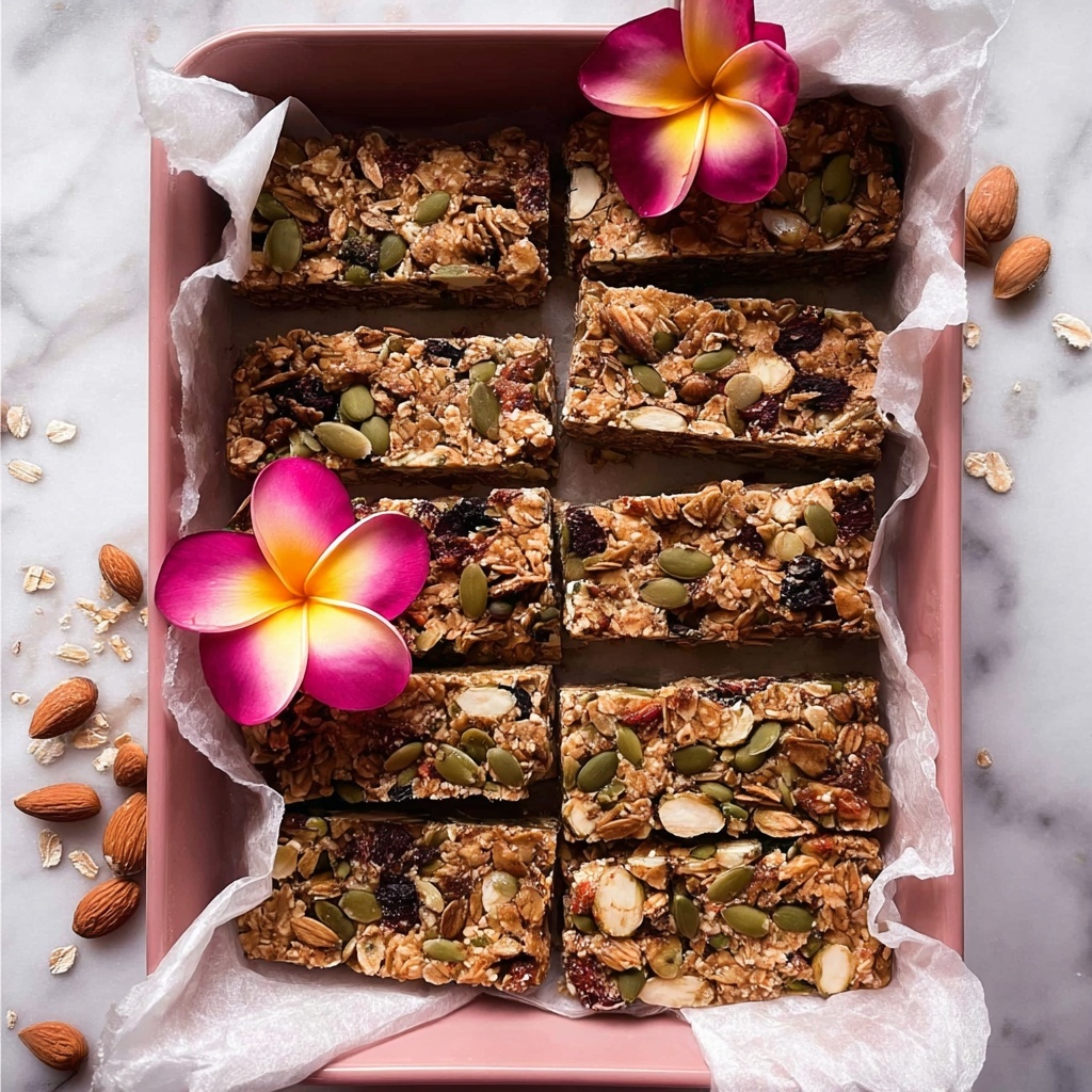 Chewy Muesli Bars (Granola Bars) Recipe - Recipe Image