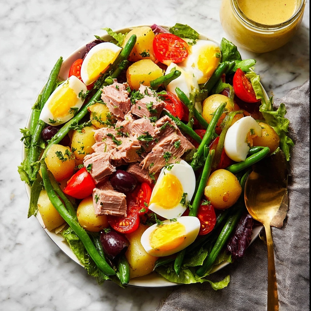 Nicoise Salad (French Tuna and Vegetable Salad) Recipe - Recipe Image