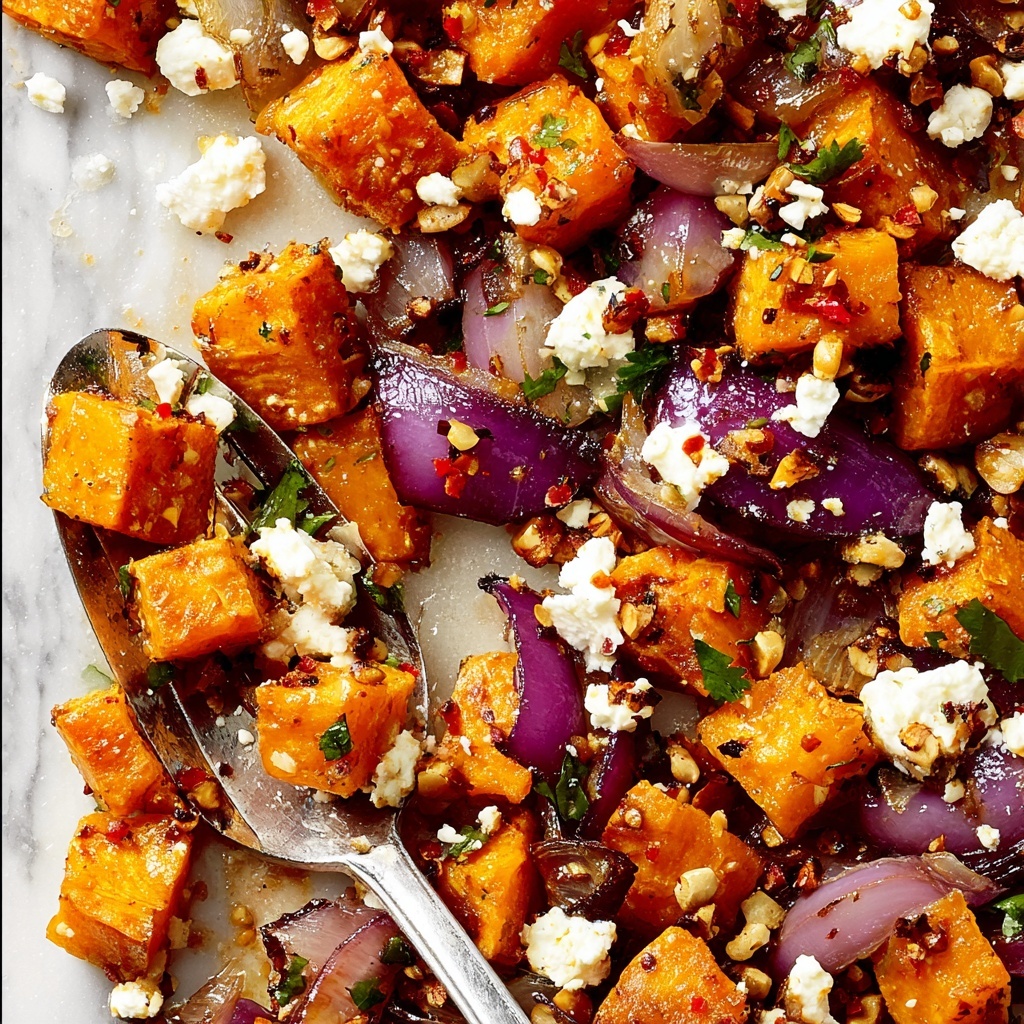 Maple Roasted Pumpkin with Chili and Feta Recipe - Recipe Image