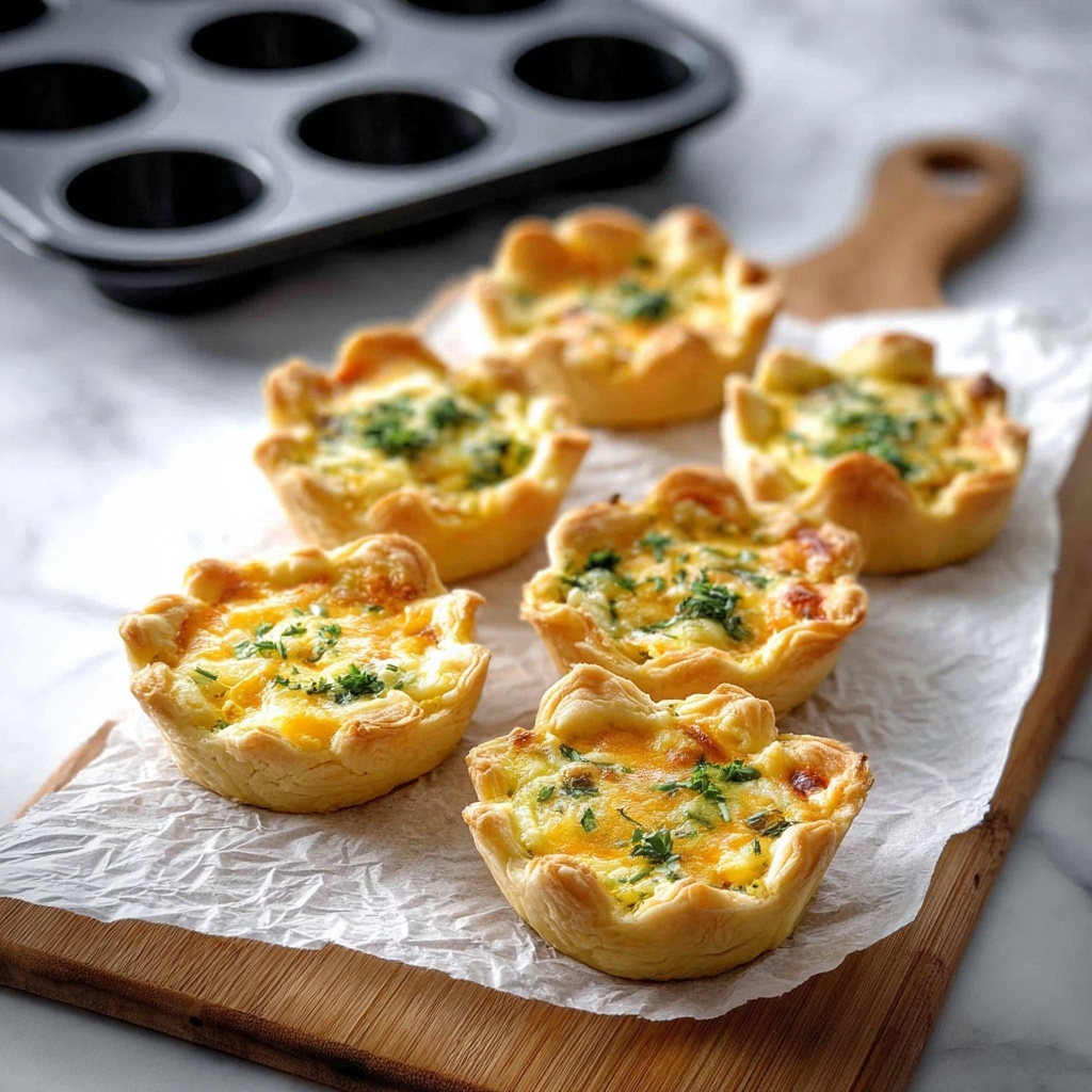 Quiche Toast Cups Recipe - Recipe Image