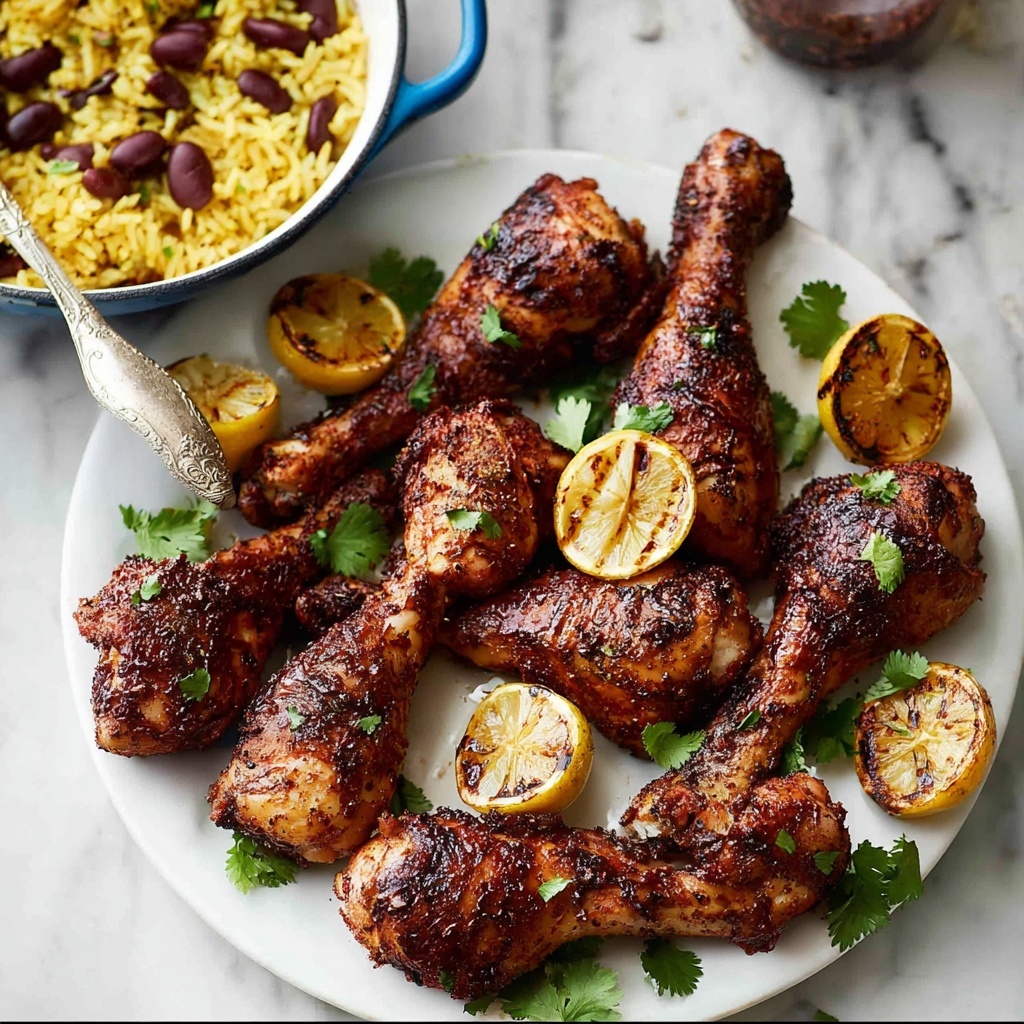 Jamaican Jerk Chicken Drumsticks Recipe - Recipe Image