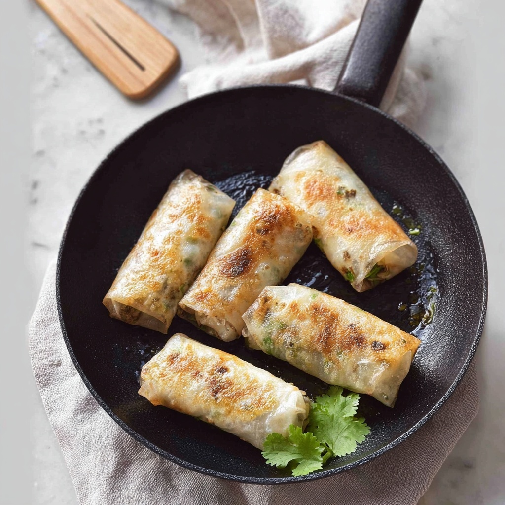 Crispy Chinese Rice Paper Wrapped Fish Recipe - Recipe Image