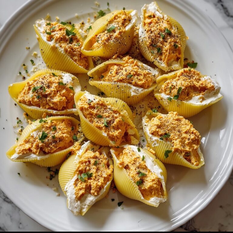 Creamy Pumpkin Ricotta Stuffed Shells Recipe