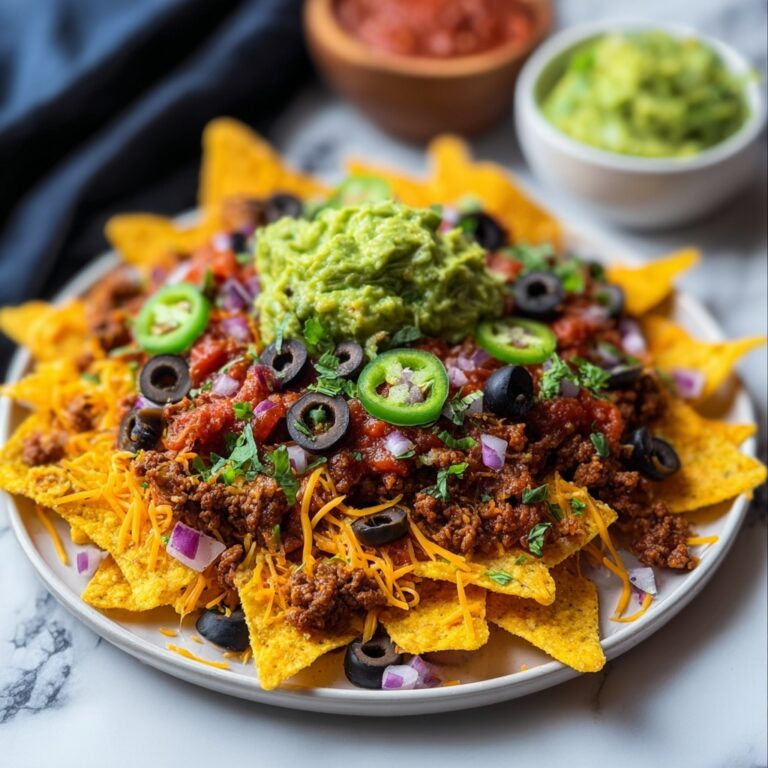 Spooky Spicy Loaded Halloween Nachos Recipe