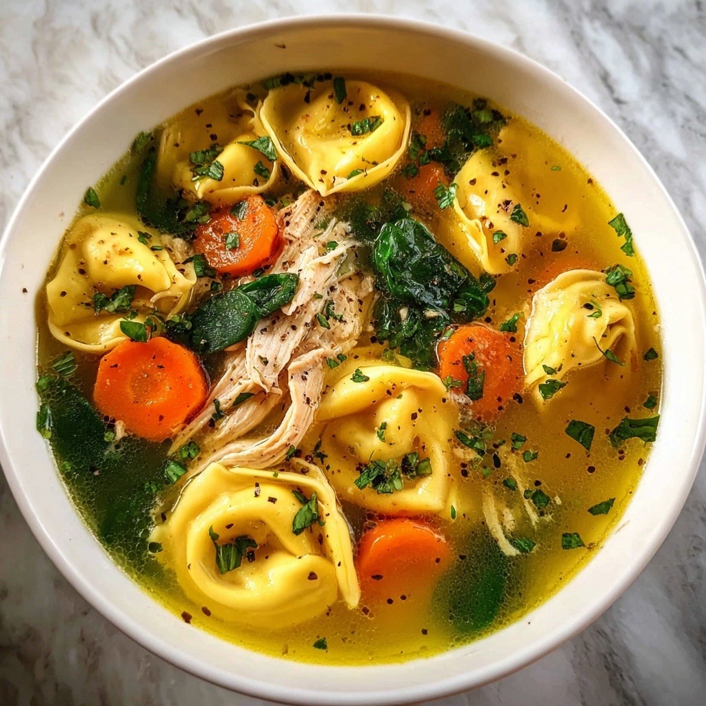 Chicken Tortellini Soup Recipe - Recipe Image