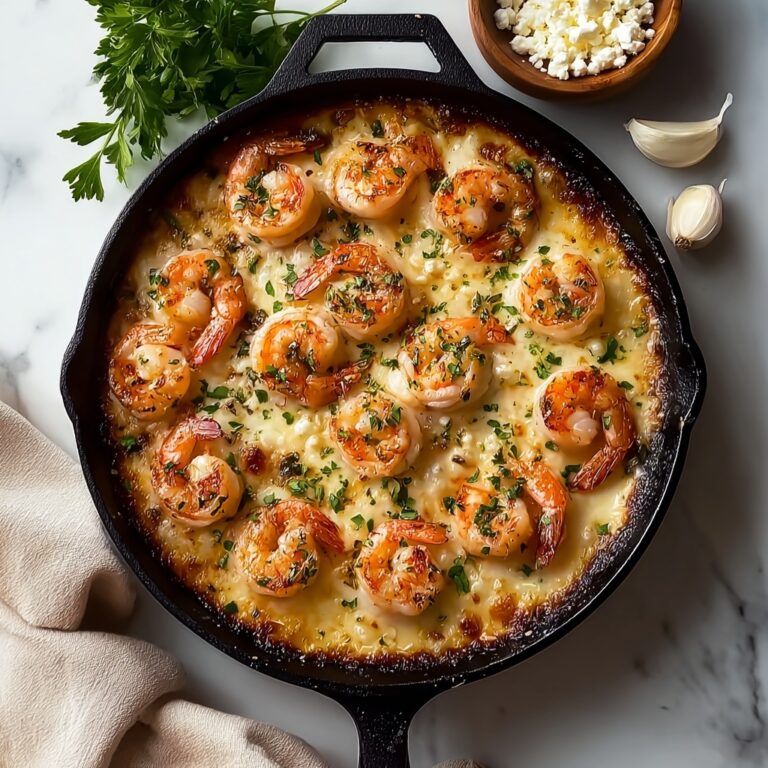 Shrimp Scampi Pasta Bake Recipe