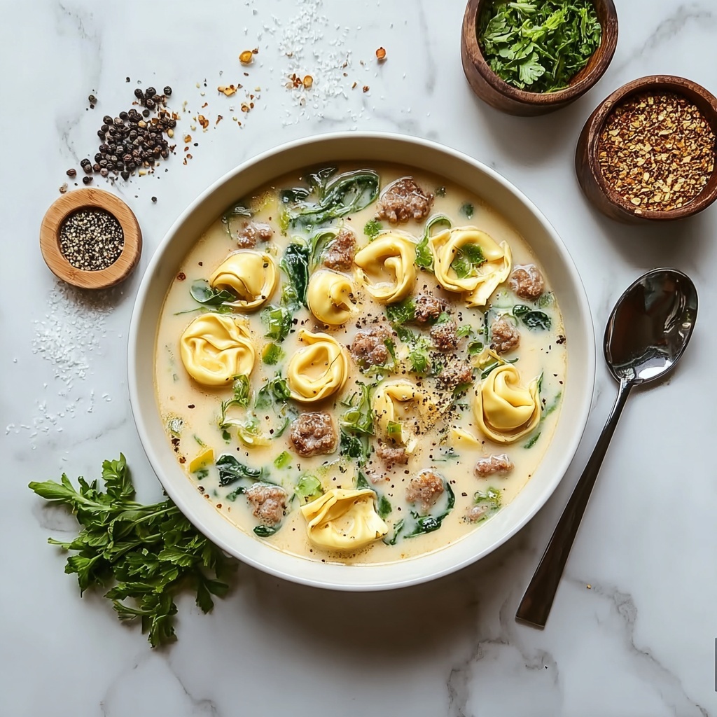 Sausage Tortellini Soup Recipe - Recipe Image