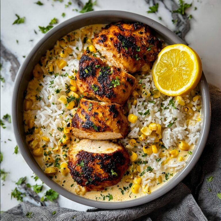 Creamy Peri Peri Chicken with Rice Recipe