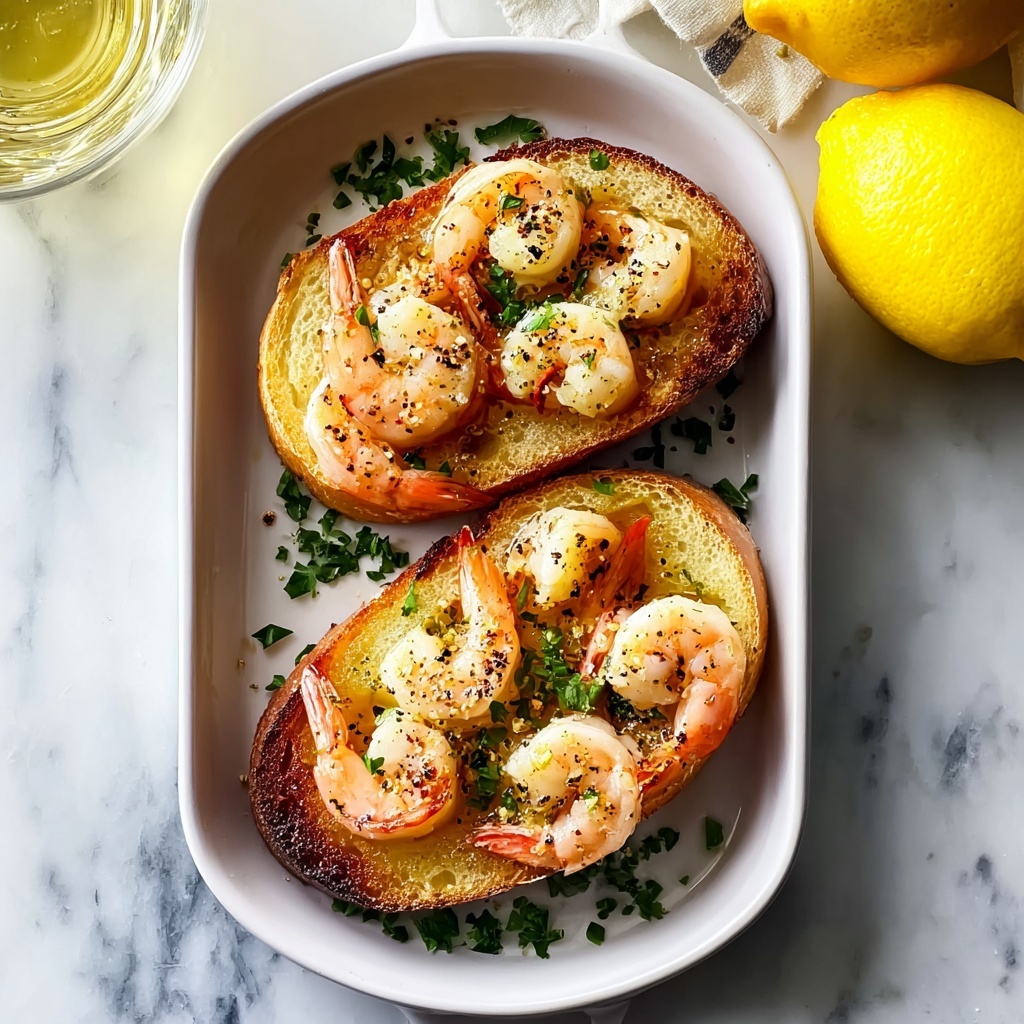 Baked Shrimp Toast Recipe - Recipe Image
