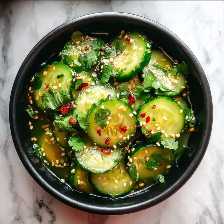 Asian Pickled Cucumbers Recipe