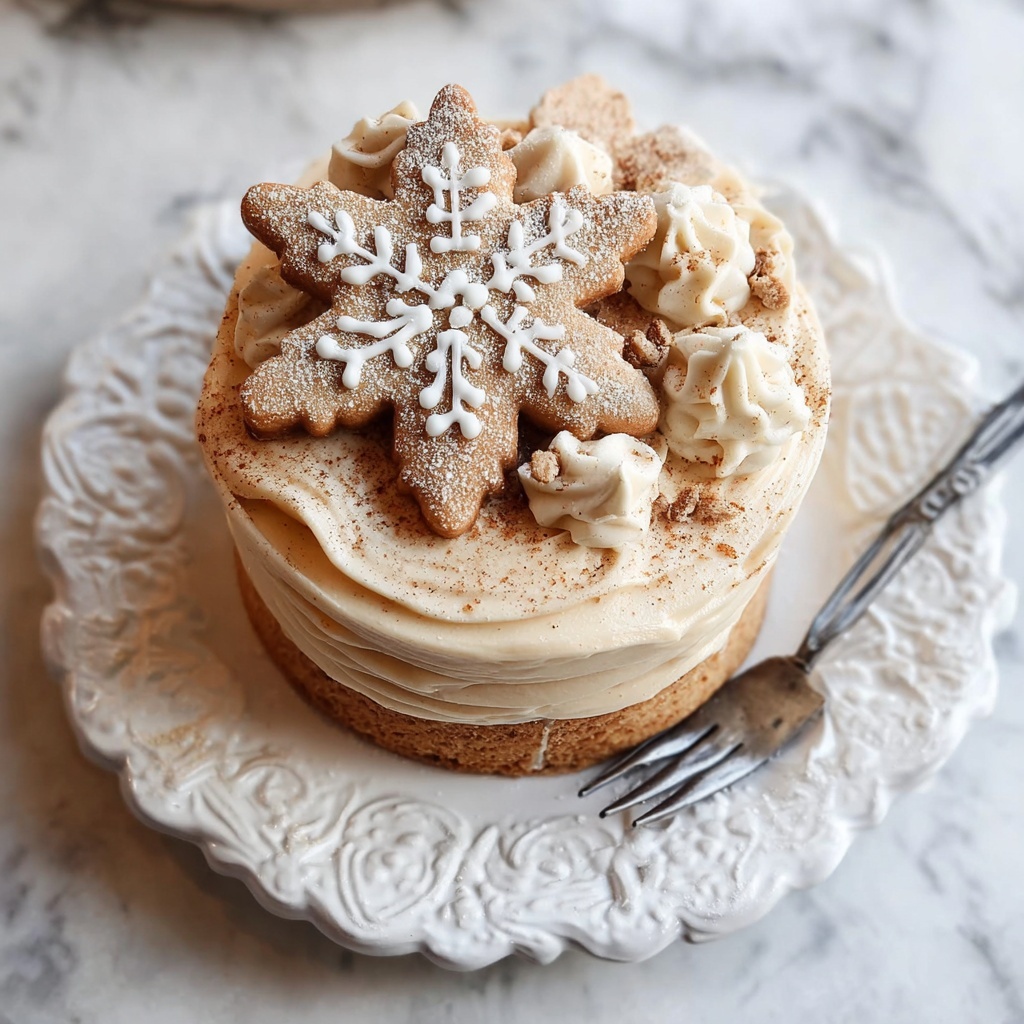 Spiced Creamy Gingerbread Frosting with Vanilla Infusion Recipe - Recipe Image