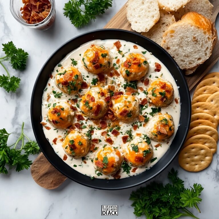 Mini Bacon Ranch Cheeseballs Recipe