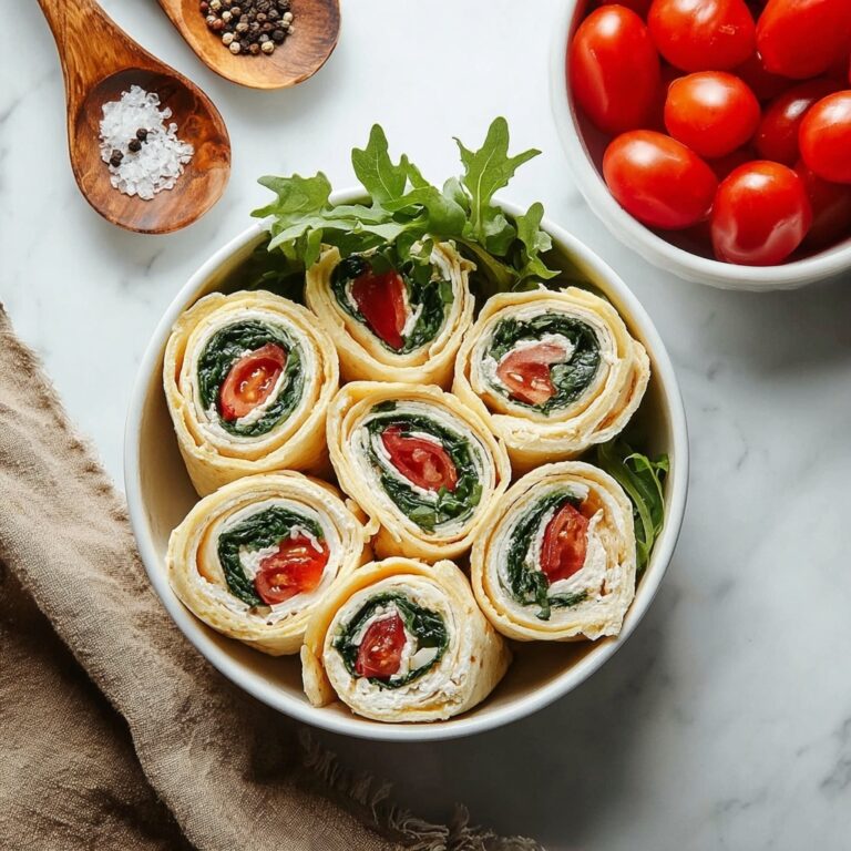 Cream Cheese Veggie and Deli Pinwheel Sandwiches Recipe