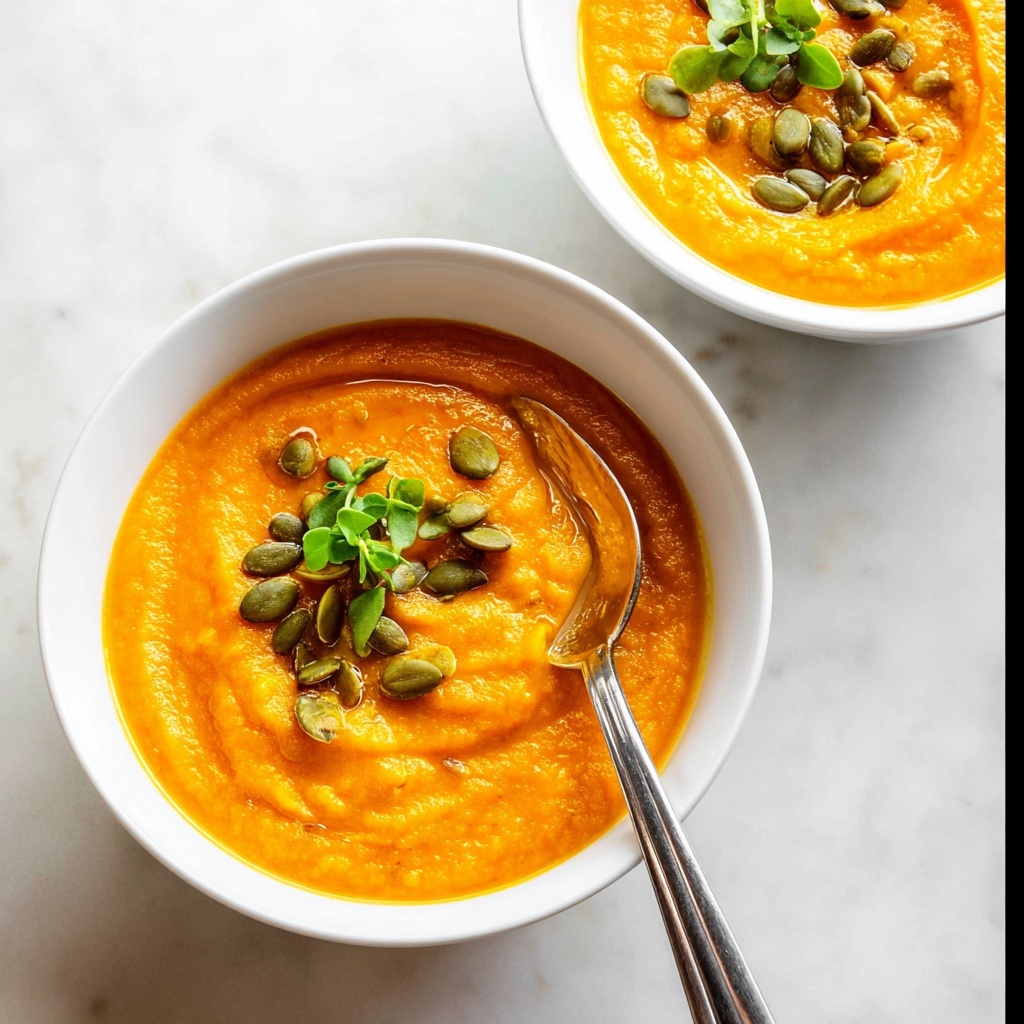 Creamy Roasted Butternut Squash Soup with Warm Spices Recipe - Recipe Image