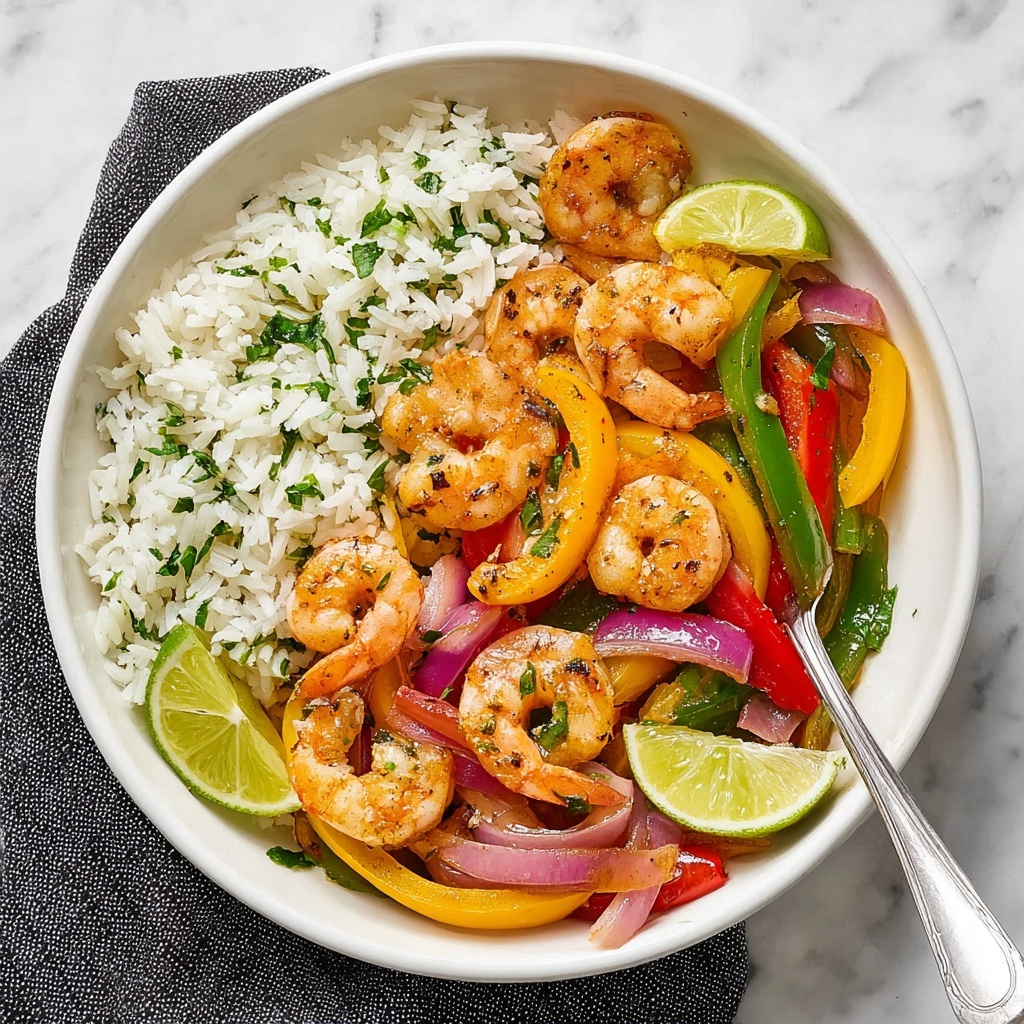 Sheet Pan Shrimp Fajitas Recipe - Recipe Image
