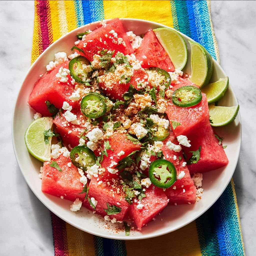 Mexican Watermelon Salad Recipe - Recipe Image