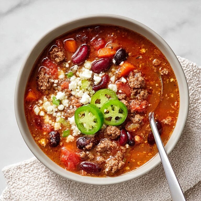 Healthier Ground Beef Chili Recipe
