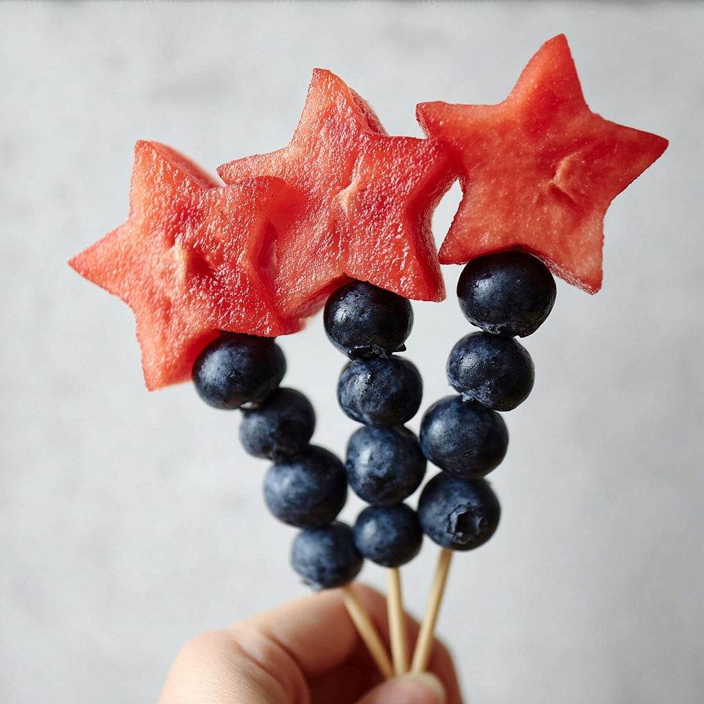 Watermelon Blueberry Sparklers Recipe - Recipe Image