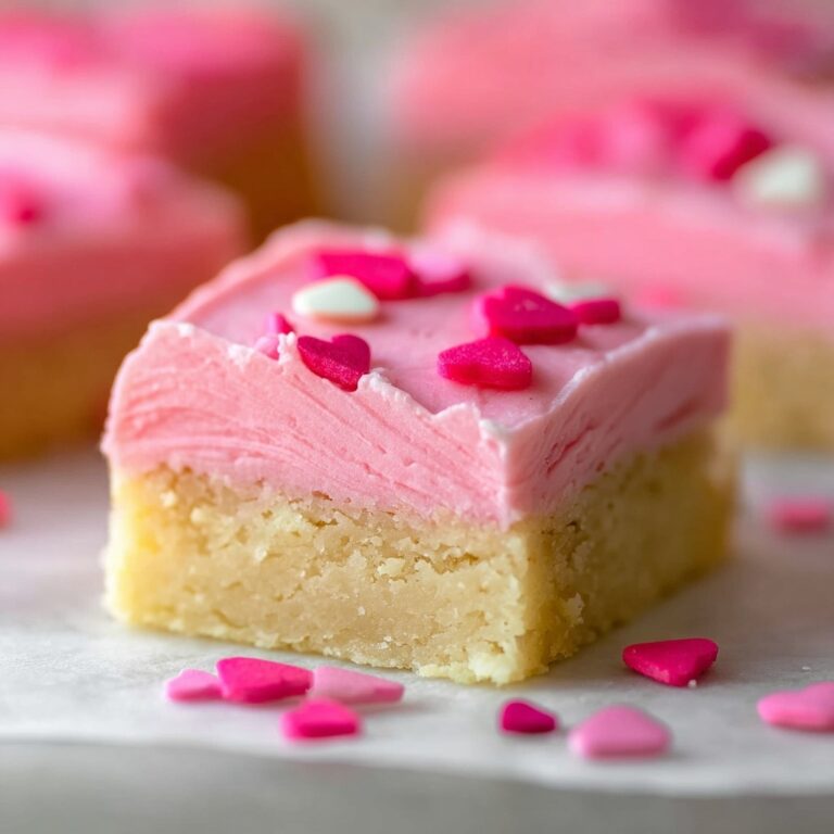 Soft and Chewy Sugar Cookie Bars with Buttercream Frosting Recipe