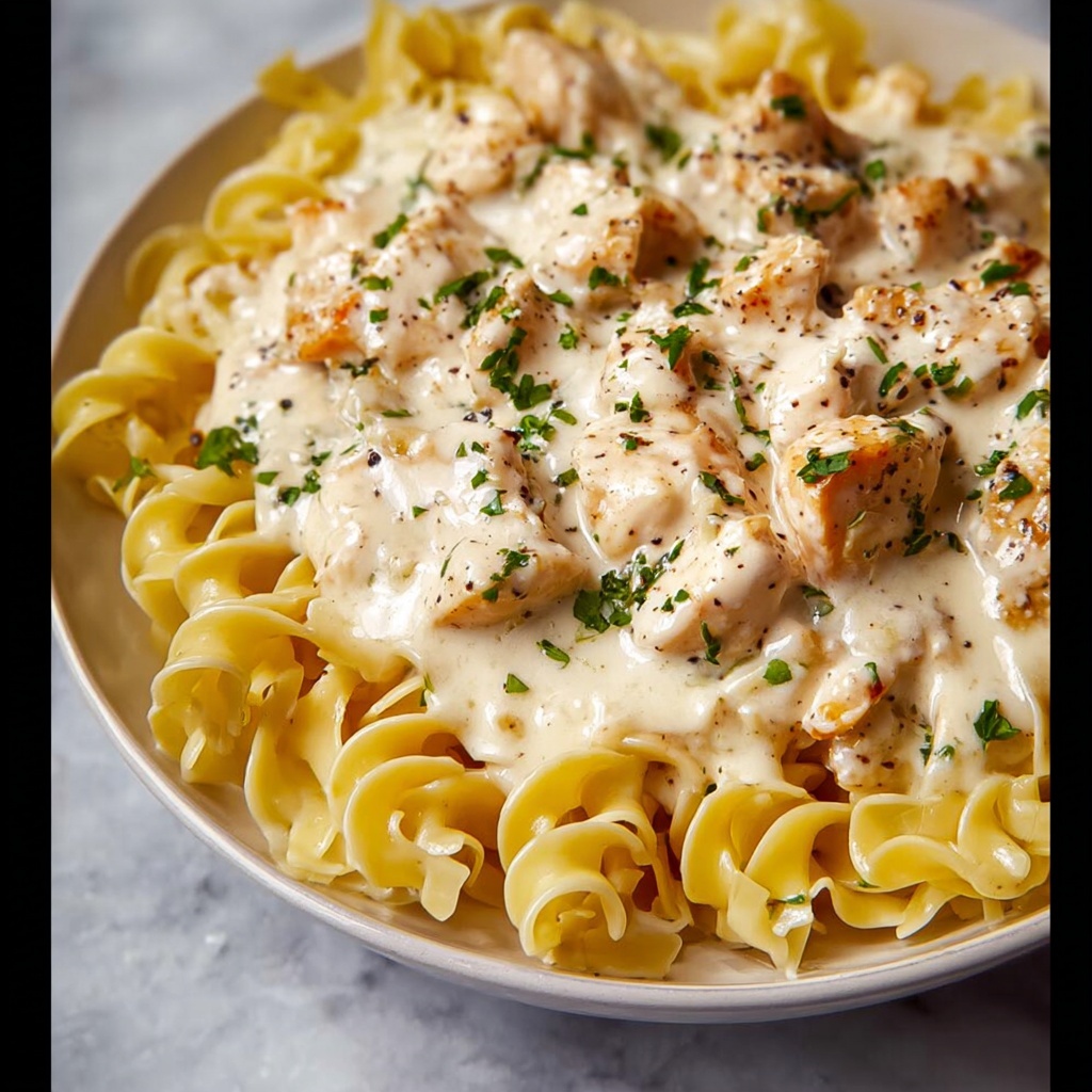 Slow Cooker Chicken Stroganoff Recipe - Recipe Image
