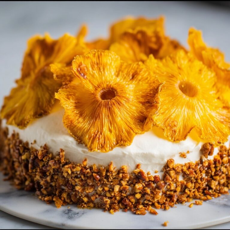 How to Make Dried Pineapple Flowers Recipe