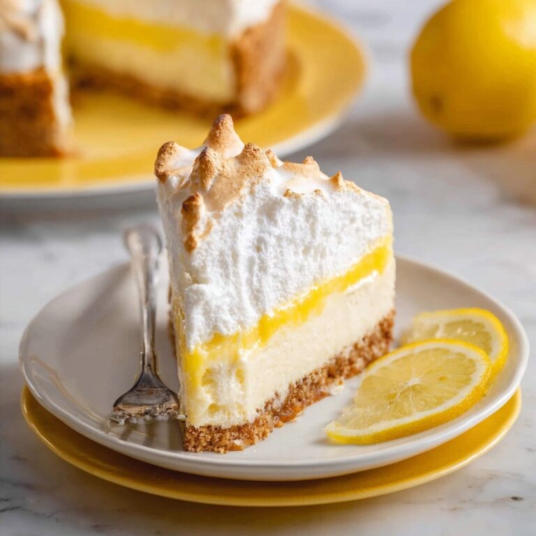 Lemon Meringue Cheesecake Recipe