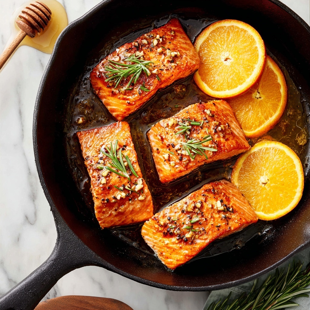 Orange Glazed Salmon Recipe - Recipe Image