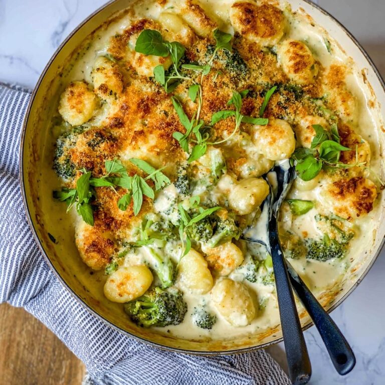 Chicken Alfredo Gnocchi Bake Recipe