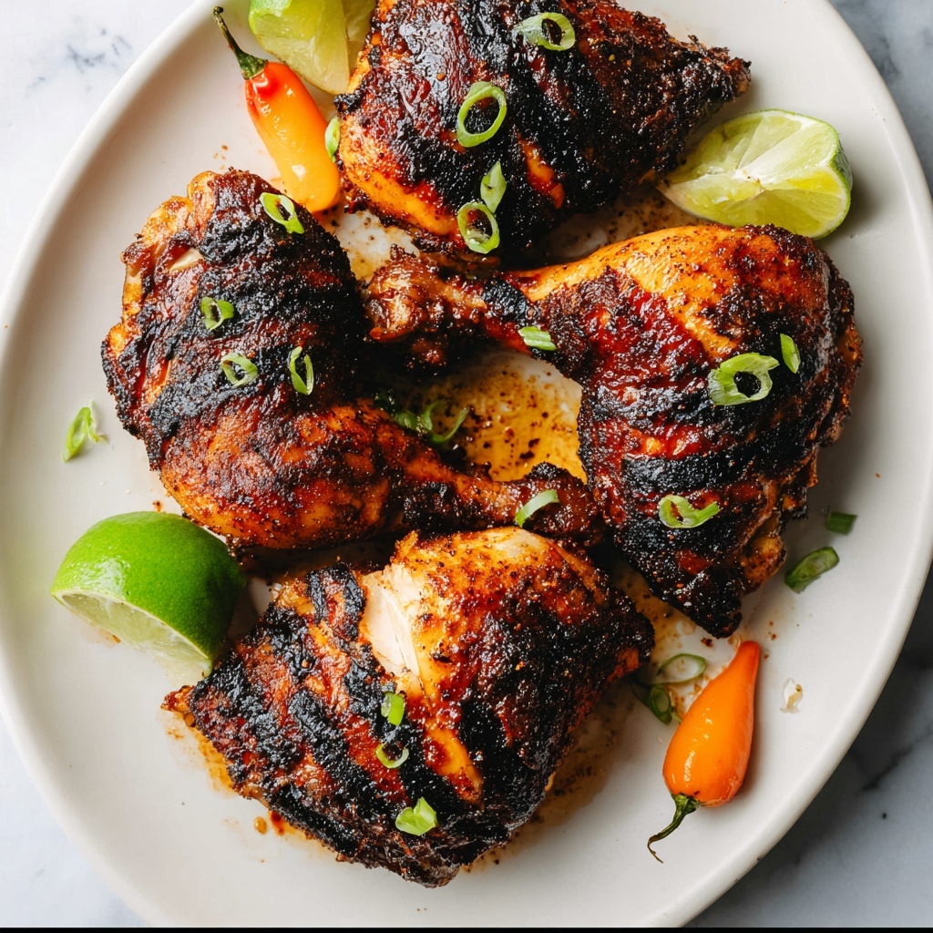 Juicy Jerk Chicken Recipe with Spicy Marinade Recipe - Recipe Image