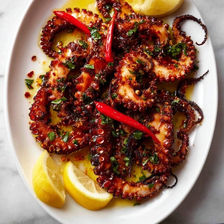 Crispy Marinated Baby Octopus Recipe