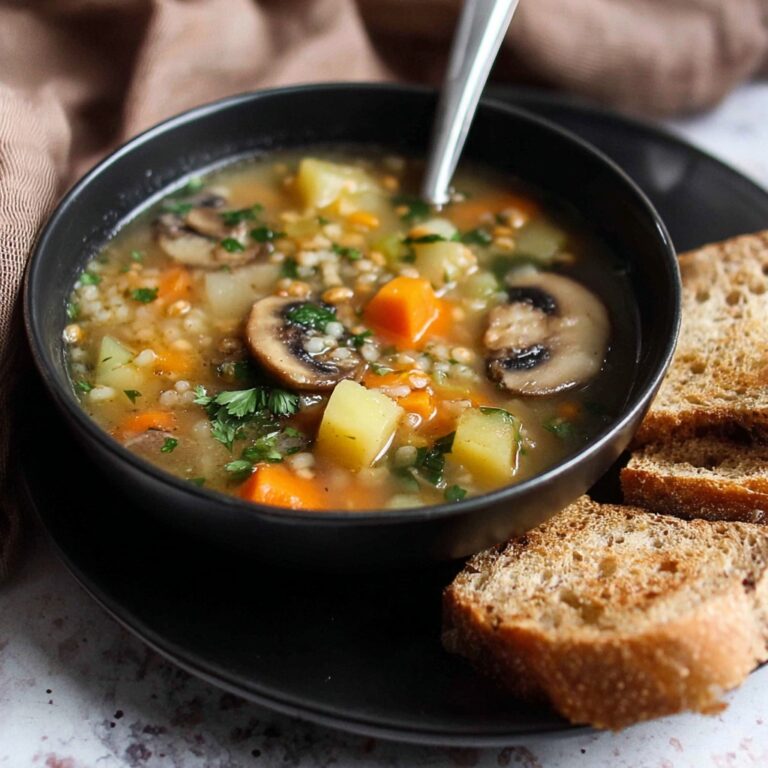 Pearl Barley Soup Recipe