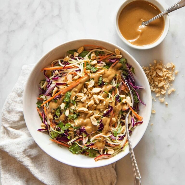 Chinese Chicken Salad with Asian Peanut Dressing Recipe
