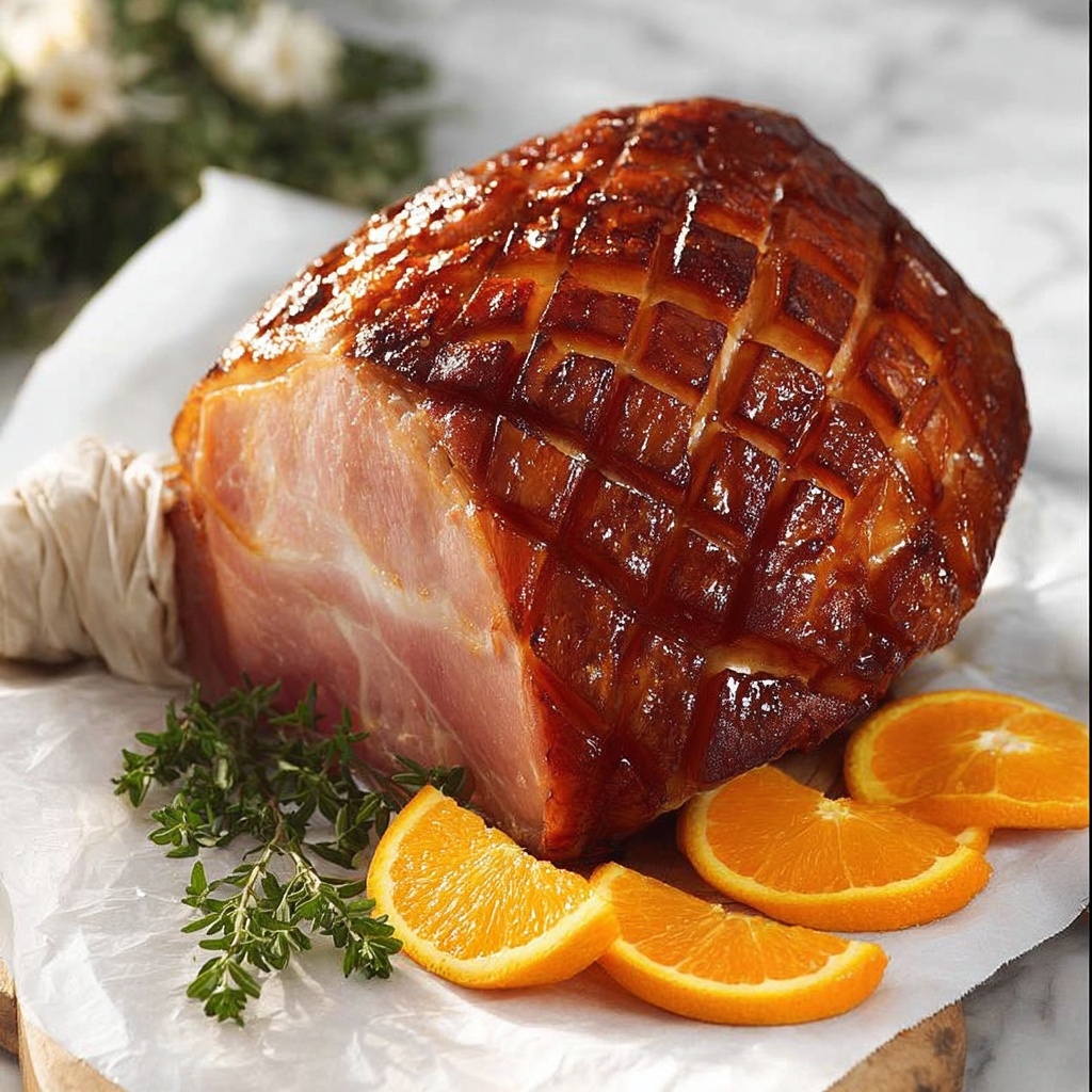 Maple Glazed Ham Recipe - Recipe Image