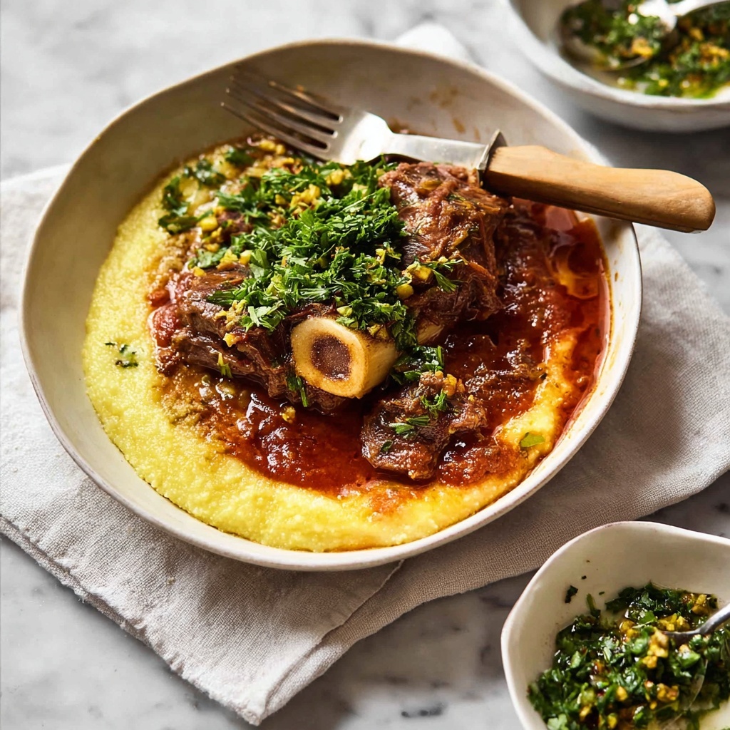 Osso Buco with Tomato, White Wine, and Herb Sauce Recipe - Recipe Image