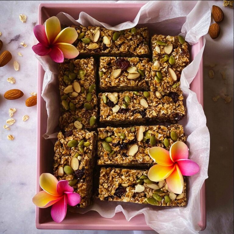 Chewy Muesli Bars (Granola Bars) Recipe