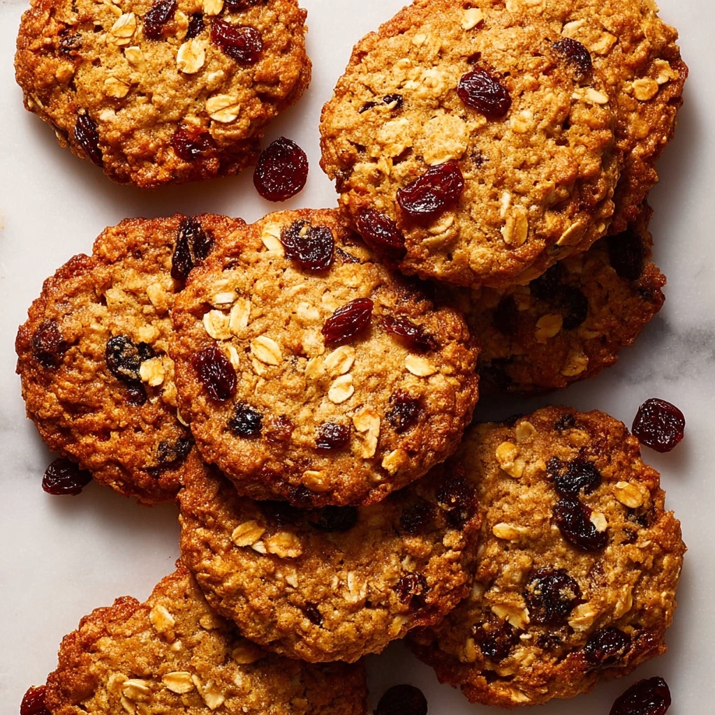 Soft & Chewy Oatmeal Raisin Cookies Recipe - Recipe Image