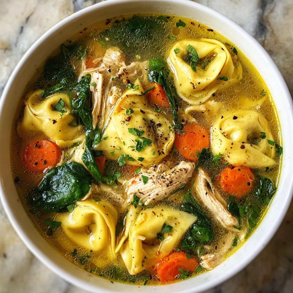 Chicken Tortellini Soup Recipe - Recipe Image